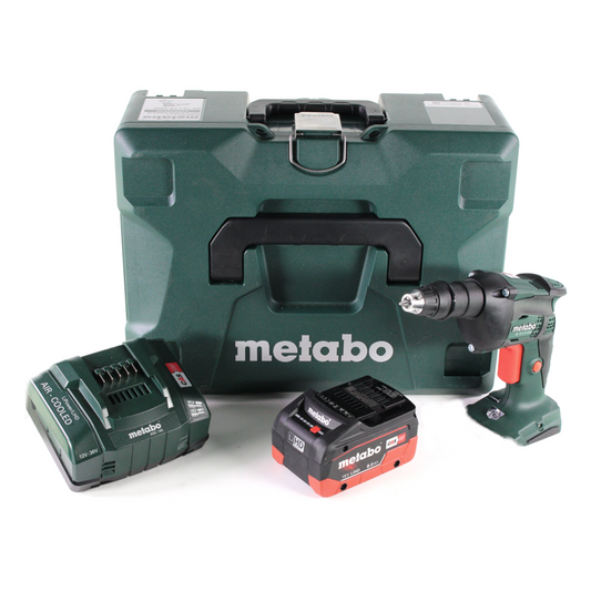 Metabo SE 18 LTX 4000 Akku Trockenbauschrauber 18 V 7 Nm 1/4" + 1x LiHD Akku 8,0 Ah + Ladegerät + MetaLoc