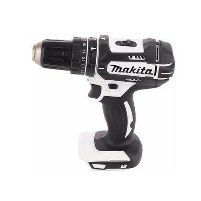 Makita DHP 482 SFTKW perceuse à percussion sans fil 18 V 62 Nm + 1 batterie 3,0 Ah + chargeur + jeu d'accessoires 101 pièces + mallette