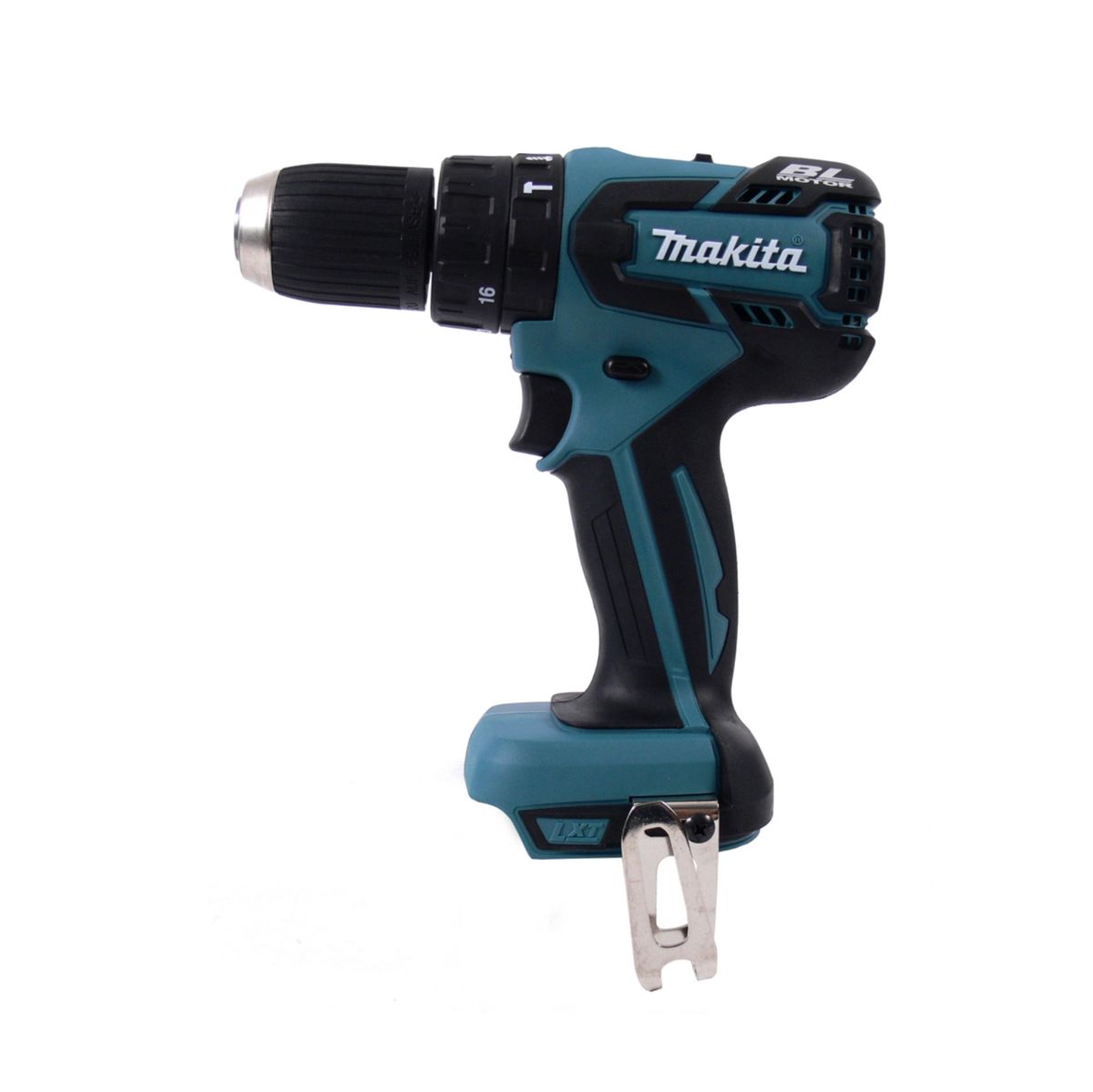 Makita DHP 459 SFTK Akku Schlagbohrschrauber 18 V 45 Nm Brushless + 1x Akku 3,0 Ah + Ladegerät + 101 tlg. Zubehörset + Koffer