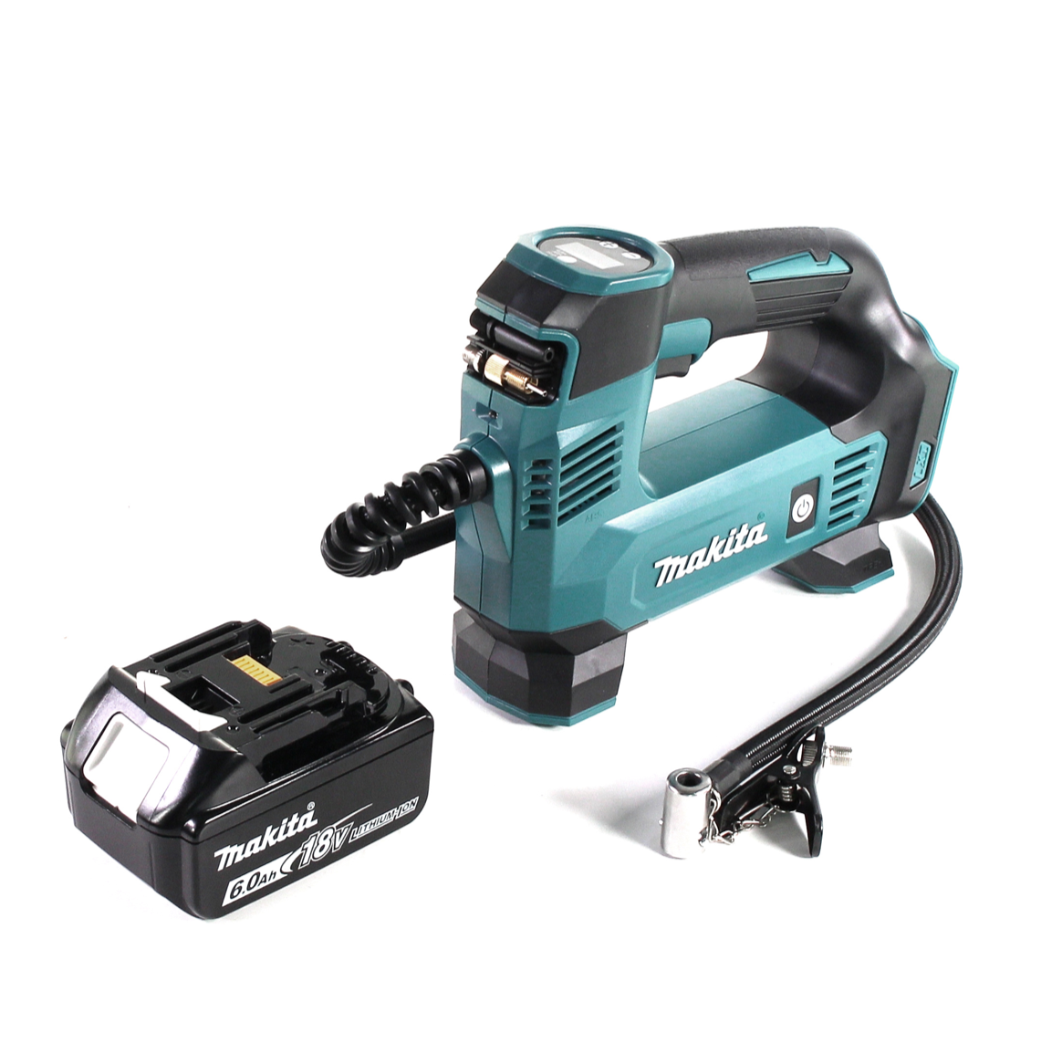 Makita DMP 180 G1 Akku Kompressor 18 V 8,3 bar 1x Akku 6,0 Ah - ohne Ladegerät - Toolbrothers