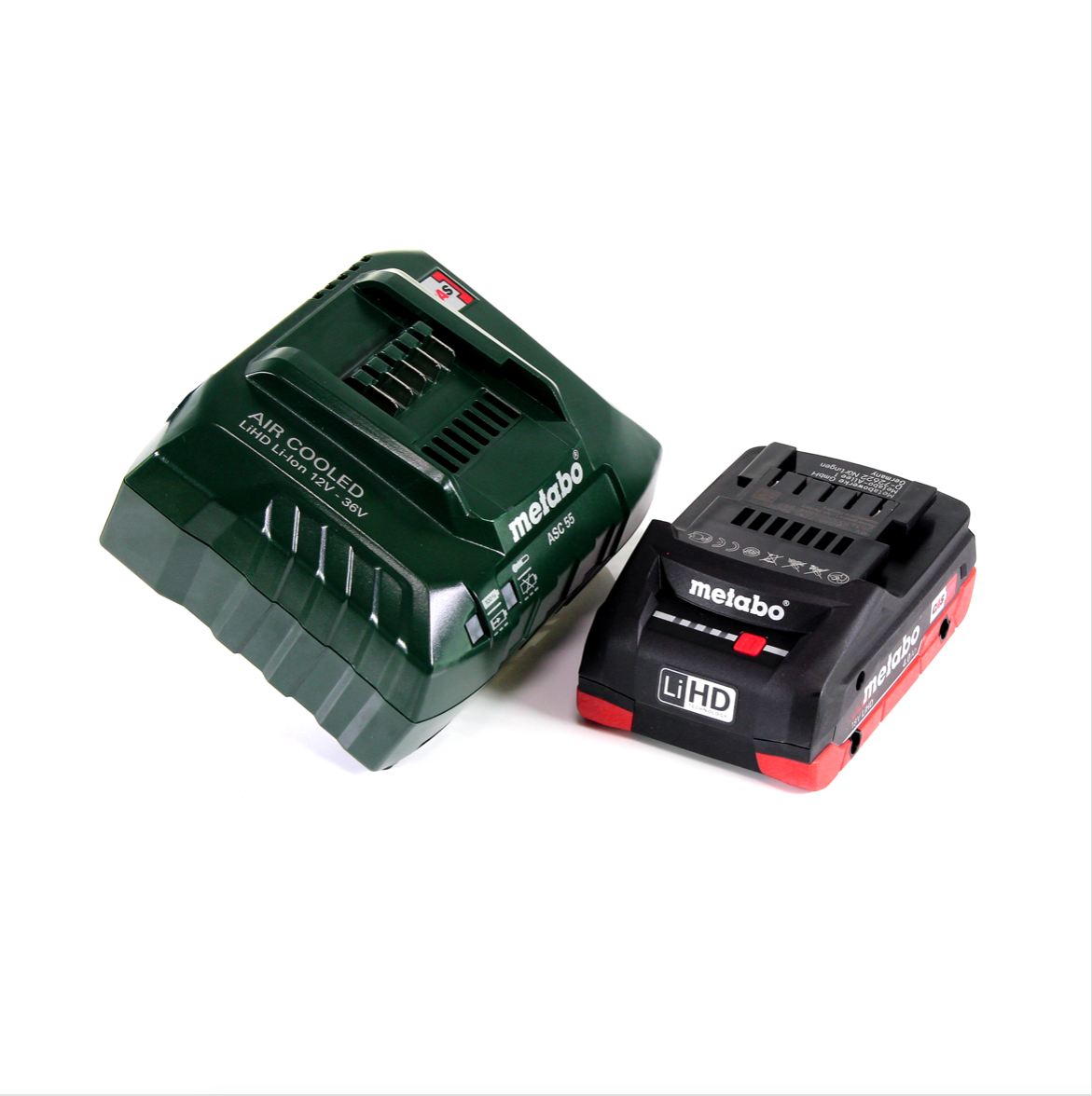 Metabo RB 18 LTX 60 Akku Rohrbandschleifer 18 V 60 mm + 1x LiHD Akku 4,0 Ah + Ladegerät