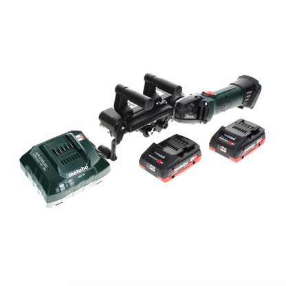 Ponceuse à bande à batterie Metabo RB 18 LTX 60 18 V 60 mm + 2 batteries LiHD 4,0 Ah + chargeur