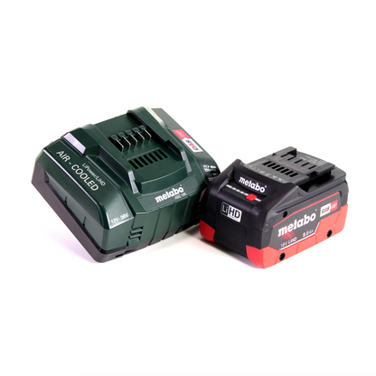 Metabo RB 18 LTX 60 Akku Rohrbandschleifer 18 V 60 mm + 1x LiHD Akku 8,0 Ah + Ladegerät