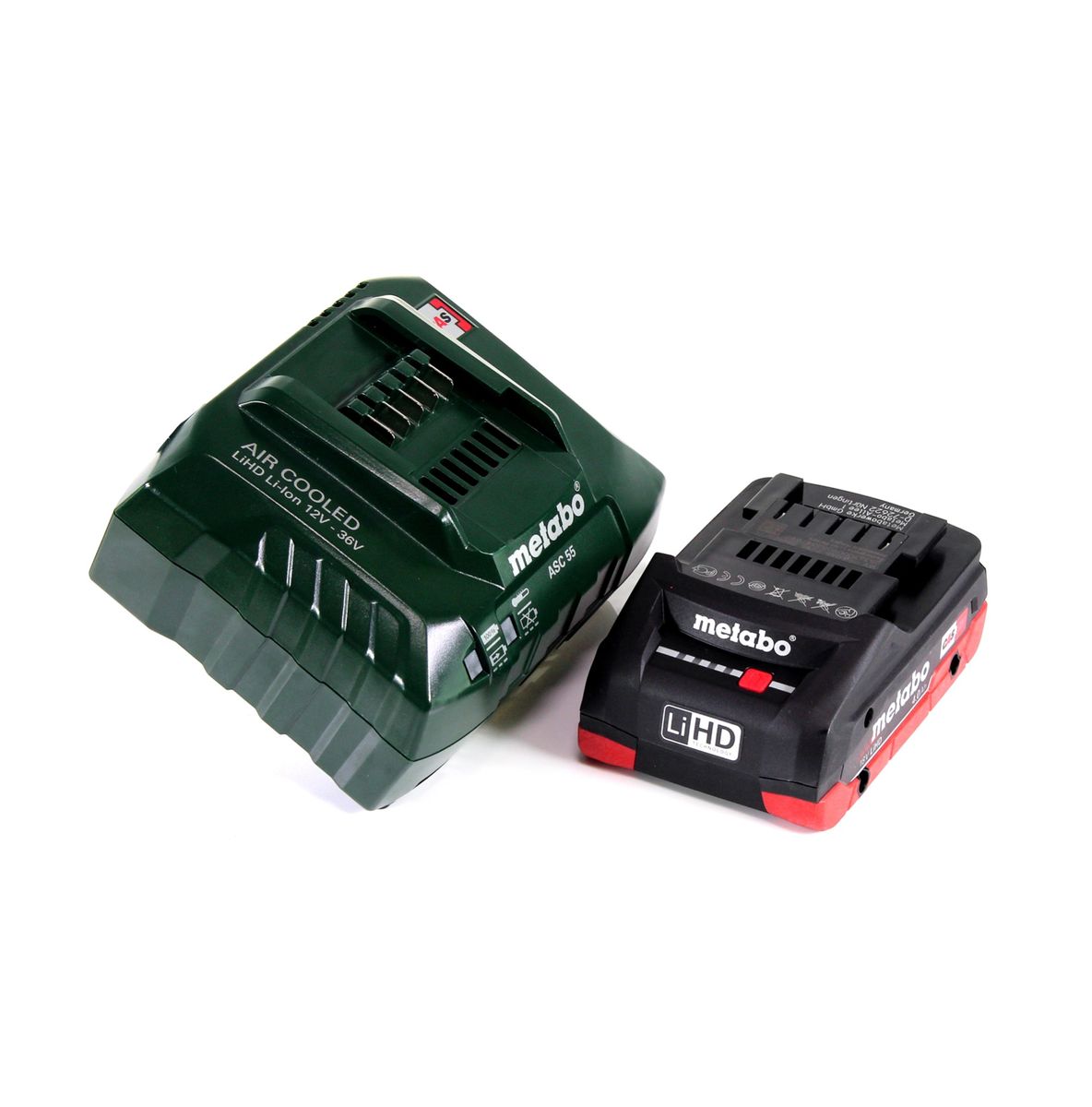 Metabo SCV 18 LTX BL 1.6 Cisaille à tôle sans fil 18 V Brushless + 1x Batterie LiHD 4,0 Ah + Chargeur + Coffret MetaLoc