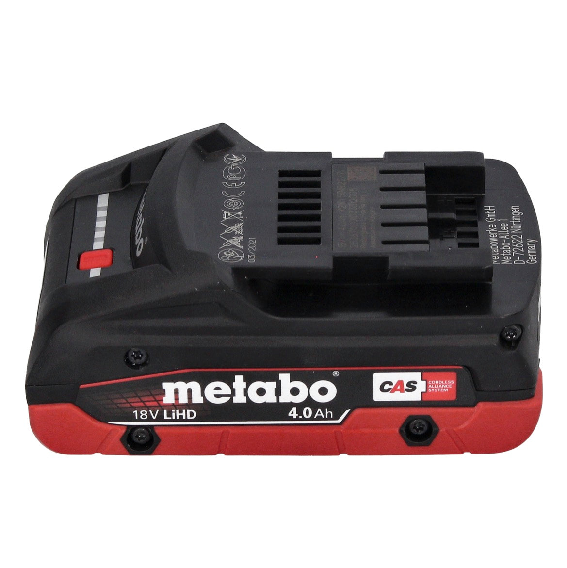 Metabo NIV 18 LTX BL 1.6 Akku Nibbler Knabber 18 V Brushless + 1x LiHD Akku 4,0 Ah + metaBOX - ohne Ladegerät