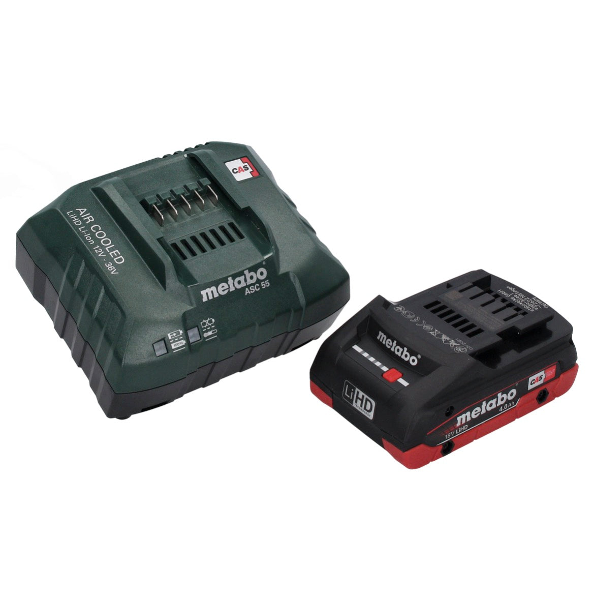 Metabo NIV 18 LTX BL 1.6 Grignoteuse sans fil 18 V brushless + 1x Batterie LiHD 4.0 Ah + Chargeur + metaBOX