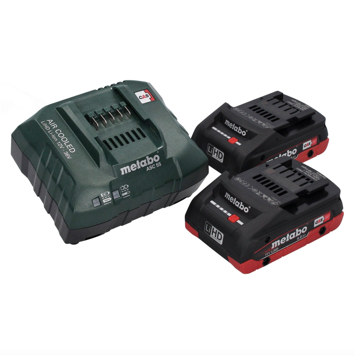 Metabo NIV 18 LTX BL 1.6 Akku Nibbler Knabber 18 V Brushless + 2x LiHD Akku 4,0 Ah + Ladegerät + metaBOX