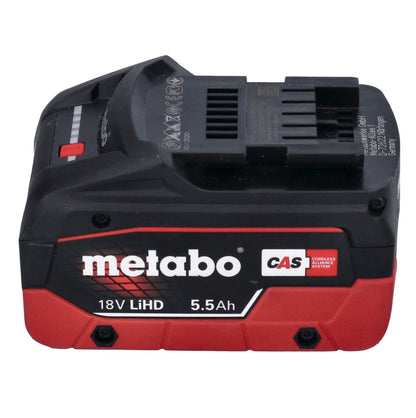 Metabo NIV 18 LTX BL 1.6 Akku Nibbler Knabber 18 V Brushless + 1x LiHD Akku 5,5 Ah + metaBOX - ohne Ladegerät