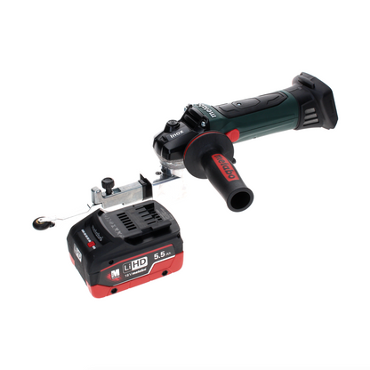 Lime à bande sur batterie Metabo BF 18 LTX 90 18 V 90 mm + 1x batterie LiHD 5,0 Ah - sans chargeur