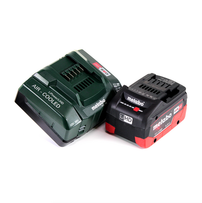 Metabo BF 18 LTX 90 Akku Bandfeile 18 V 90 mm + 1x LiHD Akku 5,0 Ah + Ladegerät