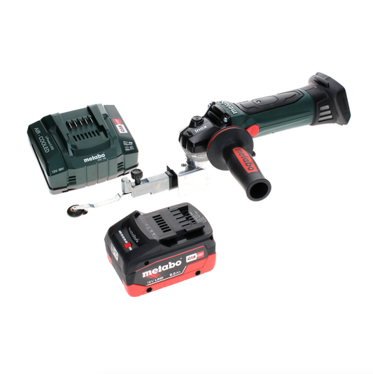 Lime à batterie Metabo BF 18 LTX 90 18 V 90 mm + 1 batterie LiHD 8,0 Ah + chargeur