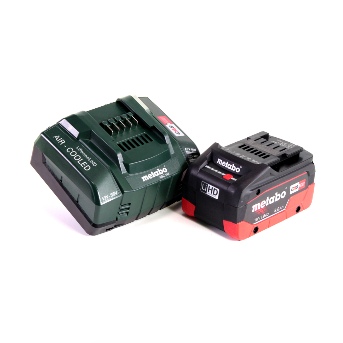 Metabo BF 18 LTX 90 Akku Bandfeile 18 V 90 mm + 1x LiHD Akku 8,0 Ah + Ladegerät