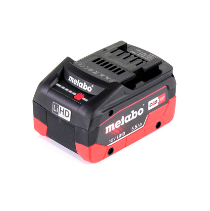 Metabo KHA 18 LTX BL 24 Marteau combiné à batterie Quick 18 V 2,2 J SDS-plus brushless + 1x batterie LiHD 5,5 Ah + MetaLoc - sans chargeur