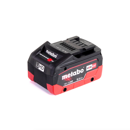 Meuleuse droite à batterie Metabo GA 18 LTX 18 V + 1x batterie LiHD 8,0 Ah + MetaLoc - sans chargeur