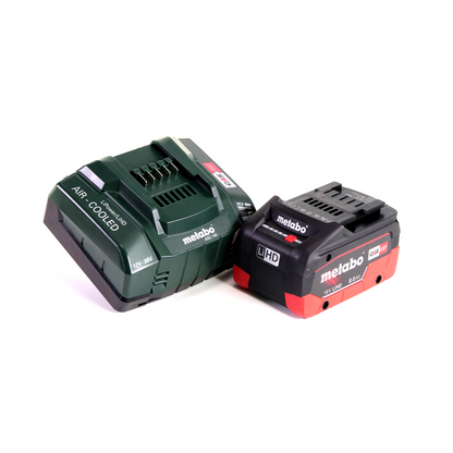 Metabo GA 18 LTX Akku Geradschleifer 18 V + 1x LiHD Akku 8,0 Ah + Ladegerät + MetaLoc