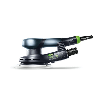 Festool ETS EC 150/5 EQ-Plus Exzenterschleifer 400 W 150 mm Brushless + 250x Schleifscheibe + 2x Protection Pad + Interface Pad + systainer - Toolbrothers