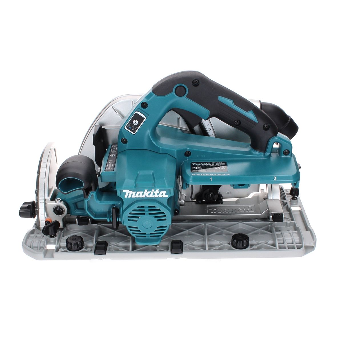 Makita DHS 900 Z Akku Handkreissäge 36 V ( 2x 18 V ) 235 mm Brushless Solo - ohne Akku, ohne Ladegerät