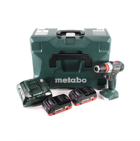 Metabo BS 18 L BL Q Akku Bohrschrauber 18 V 60 Nm Brushless + MetaLoc + 2x 4,0Ah LiHD Akku + Ladegerät