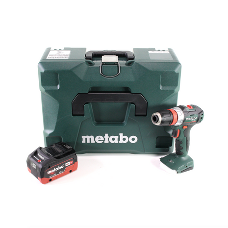 Taladro atornillador a batería Metabo BS 18 L BL Q 18 V 60 Nm sin escobillas + MetaLoc + 1 batería LiHD de 5,5 Ah - sin cargador