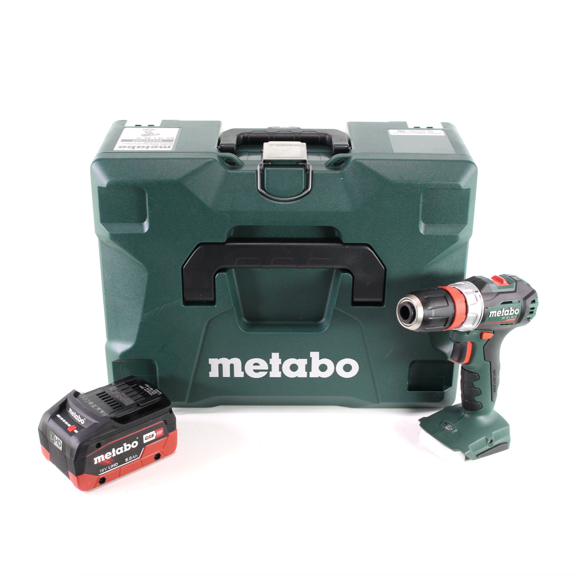 Metabo BS 18 L BL Q Akku Bohrschrauber 18 V 60 Nm Brushless + MetaLoc + 1x 8,0Ah LiHD Akku - ohne Ladegerät