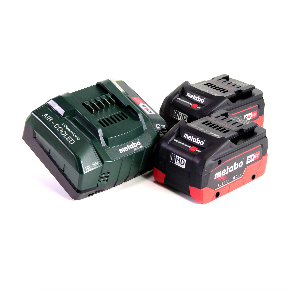 Metabo BS 18 L BL Q Akku Bohrschrauber 18 V 60 Nm Brushless + MetaLoc  + 2x Akku 8,0Ah LiHD + Ladegerät