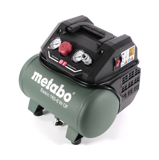 Metabo Basic 160-6 W OF Kompressor 900 W 8 bar ( 601501000 )