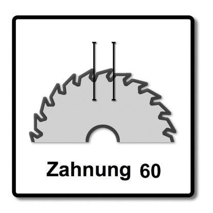 Festool Universal Sägeblatt W60 260 x 2,5 x 30 mm 3 Stück ( 3x 494604 ) für Kapp Zugsäge KS 120 und KS 88 - Toolbrothers