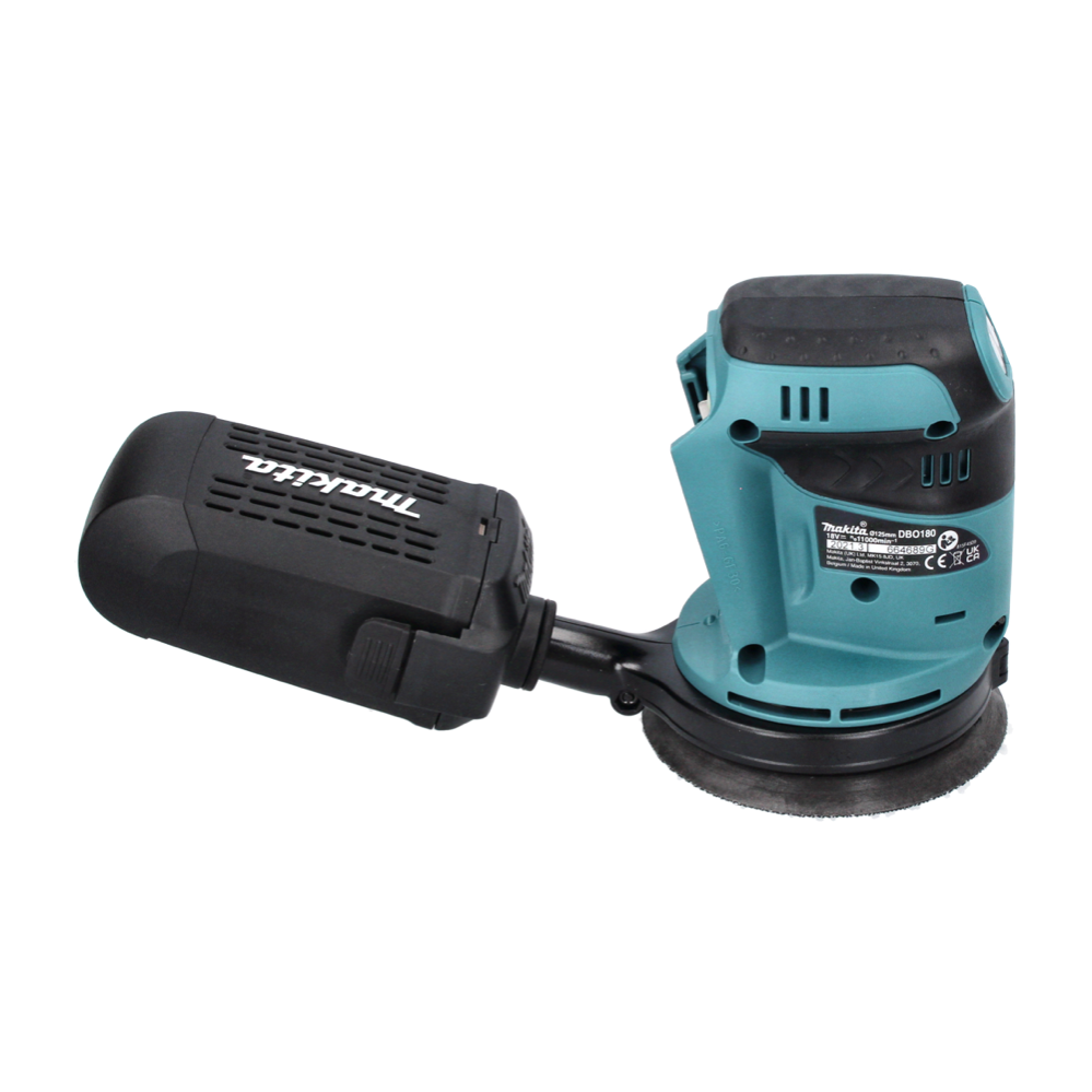 Makita DBO 180 G1 Akku Exzenterschleifer 18 V 125 mm + 1x Akku 6,0 Ah - ohne Ladegerät - Toolbrothers