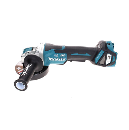 Makita DGA 519 RFJ Meuleuse d'angle sans balais 18 V 125 mm X-Lock + 2x batterie 3,0 Ah + chargeur + Makpac