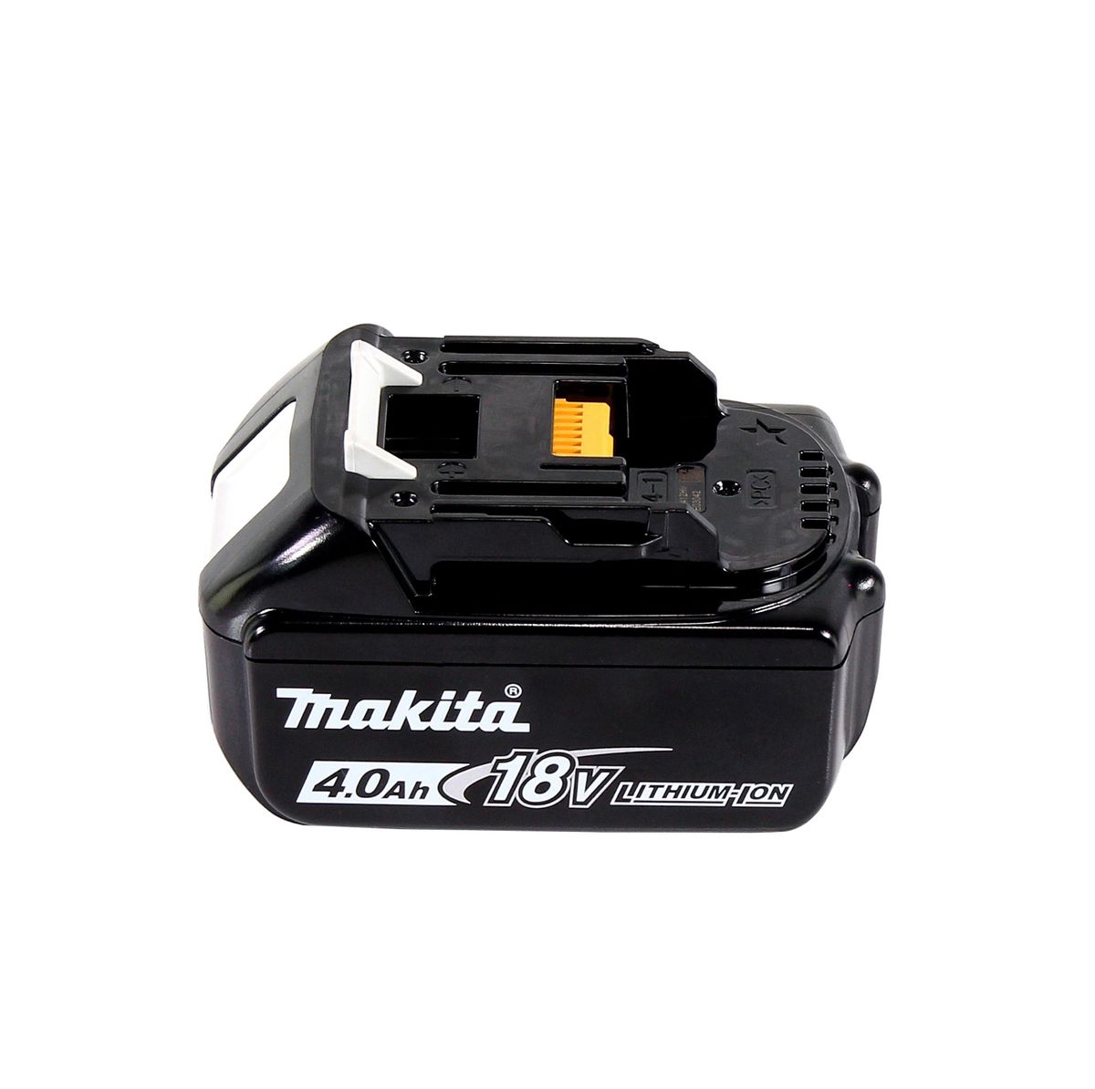 Makita DGA 519 M1J Meuleuse d'angle sans balais 18 V 125 mm X-Lock + 1x batterie 4,0 Ah + Makpac - sans chargeur