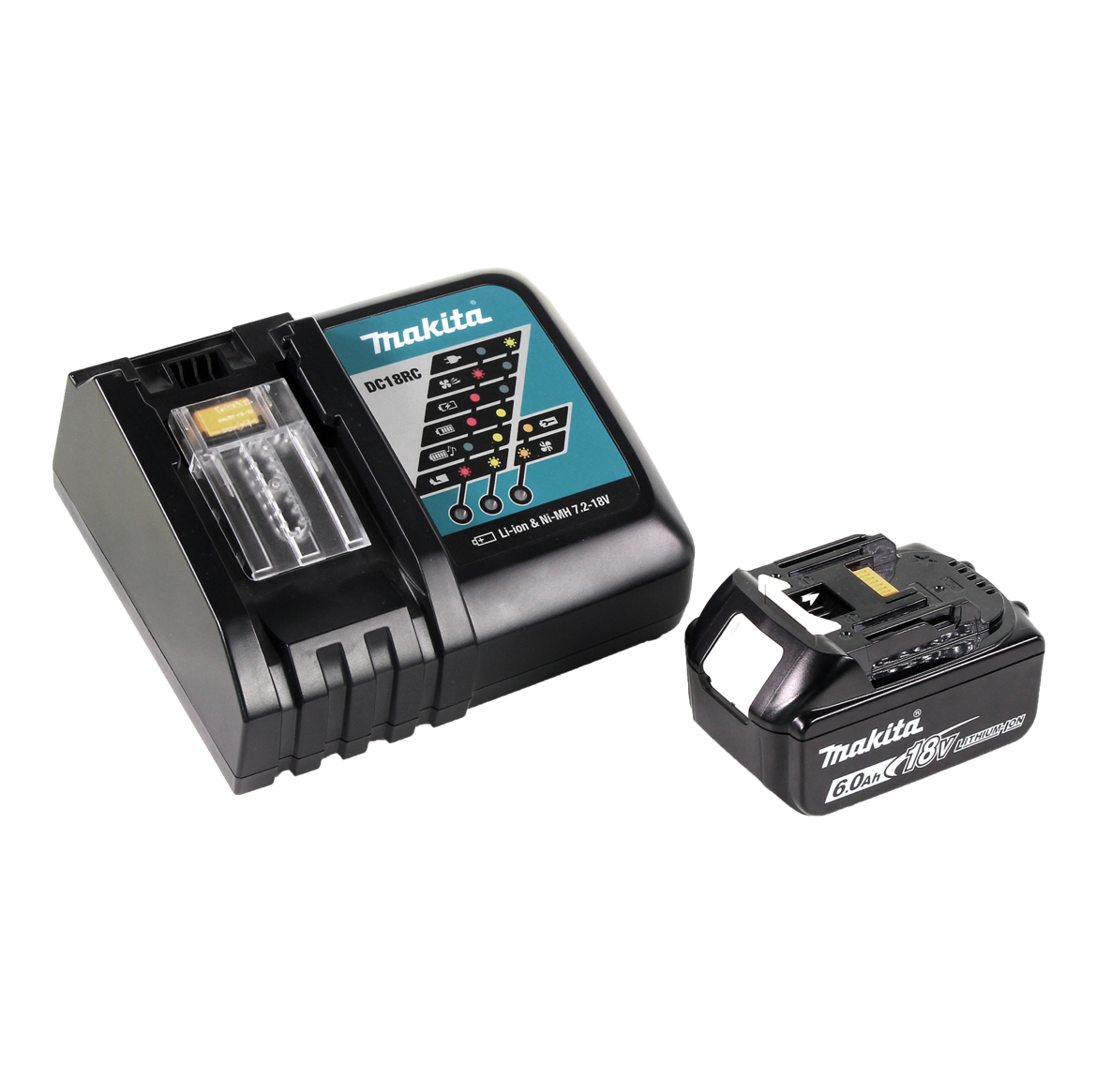 Makita DJV 180 RG1 Scie sauteuse à batterie 18V + 1x Batterie 6.0 Ah + Chargeur