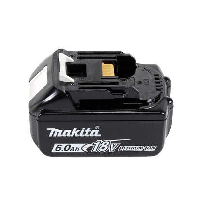 Makita DKP 181 G1J Akku Hobel Falzhobel 82 mm 18 V Brushless + 1x Akku 6,0 Ah + Makpac - ohne Ladegerät