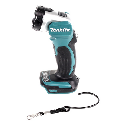 Lampe sur batterie Makita DML 802 RG pour batteries 14,4 et 18 V + 2x batteries 6,0 Ah + chargeur