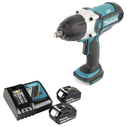 Makita DTW 450 RG Visseuse à chocs sans fil 18 V 440 Nm 1/2 "+ 2x Batteries 6,0 Ah + Chargeur