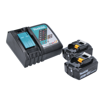 Lampe à batterie / lampe à main Makita DML 185 RG 18 V + 2x batteries 6,0 Ah + chargeur