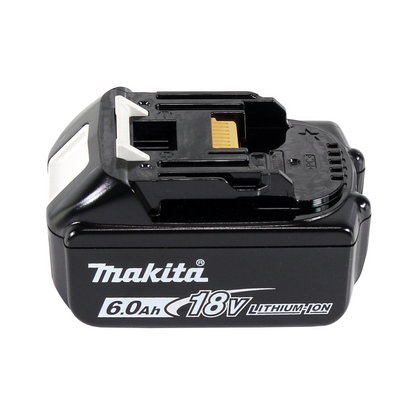 Makita DHP 453 G1W perceuse à percussion sans fil 18 V 42 Nm blanc + 1x batterie 6,0 Ah - sans chargeur