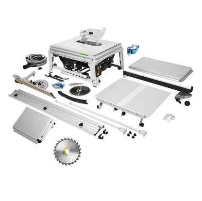 Festool TKS 80 EBS Set Tischkreissäge 2200 Watt 254 mm ( 575828 ) + Panther Kreissägeblatt PW24 ( 575974 ) + 1x KT-TKS 80 Patrone ( 575851 ) - Toolbrothers