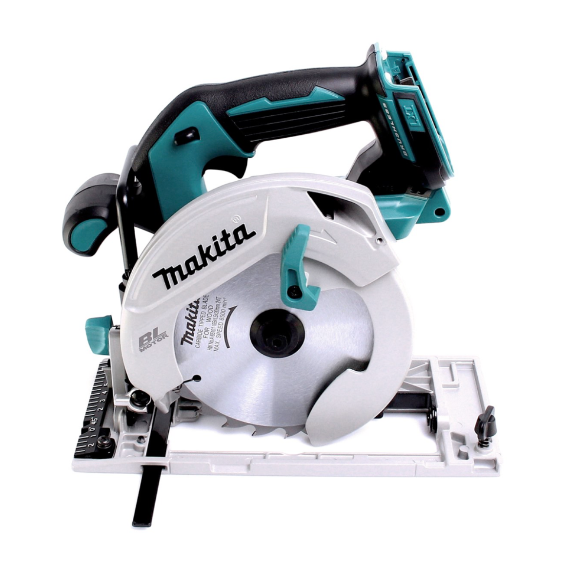 Makita DHS 680 G1 Akku Handkreissäge 18 V 165 mm Brushless + 1x Akku 6,0 Ah -  ohne Ladegerät - Toolbrothers