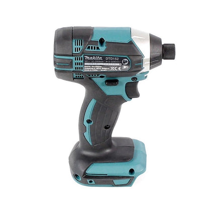 Makita DTD 152 RG Akku Schlagschrauber 18 V 165 Nm + 2x Akku 6,0 Ah + Ladegerät