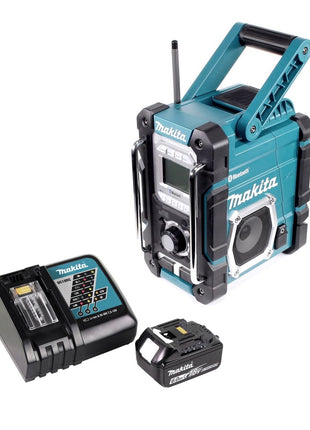 Makita DMR 106 RG1 radio de obra con batería 7,2 - 18 V + 1x batería 6,0 Ah + cargador