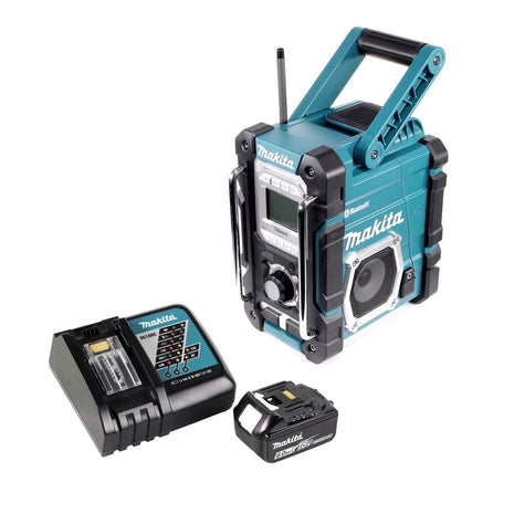 Makita DMR 106 RG1 radio de chantier à batterie 7,2 - 18 V + 1x batterie 6,0 Ah + chargeur