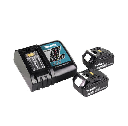 Makita DMR 106 RG radio de chantier à batterie 7,2 - 18 V + 2x batteries 6,0 Ah + chargeur