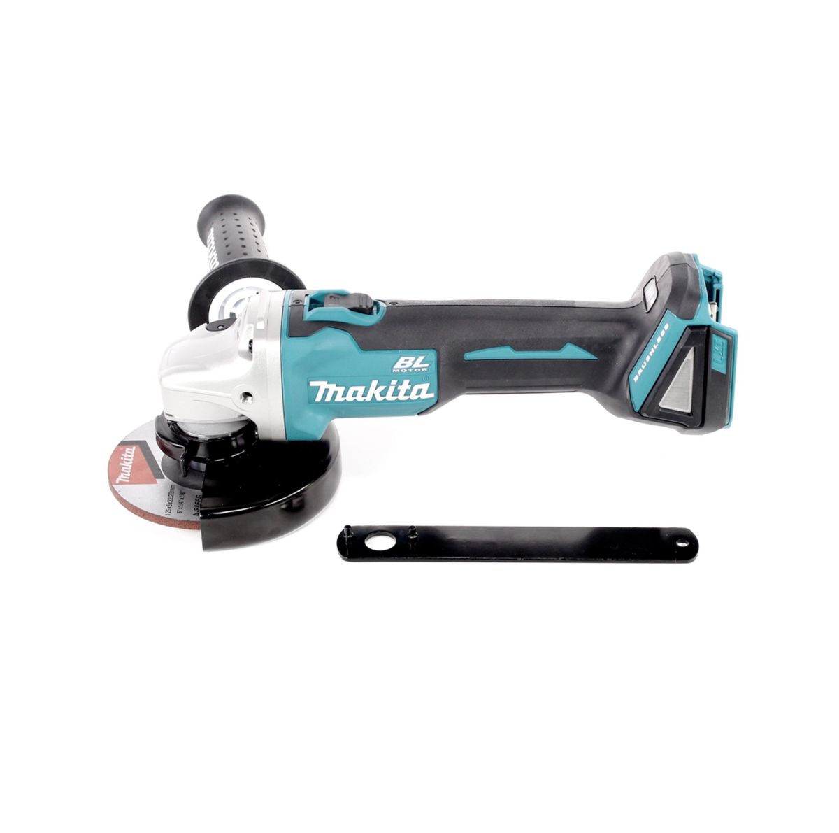 Makita DGA 506 G1 Akku Winkelschleifer 18 V 125 mm Brushless + 1x Akku 6,0 Ah - ohne Ladegerät