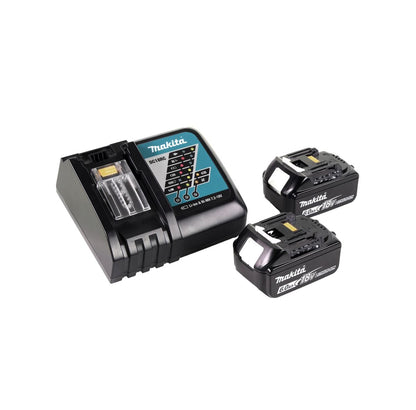 Makita DGA 506 RG Meuleuse d'angle sans fil 18 V 125 mm Brushless + 2x Batteries 6,0 Ah + Chargeur