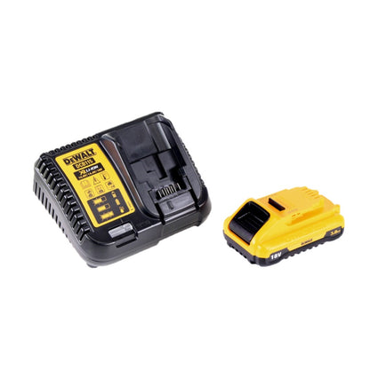 Ponceuse vibrante à batterie DeWalt DCW 200 L1 18 V 108x115 mm + 1x batterie 3,0 Ah + chargeur + TSTAK