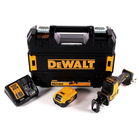 DeWalt DCS 369 P1 Akku Säbelsäge 18 V + 1x Akku 5,0 Ah + Ladegerät + TSTAK - Toolbrothers