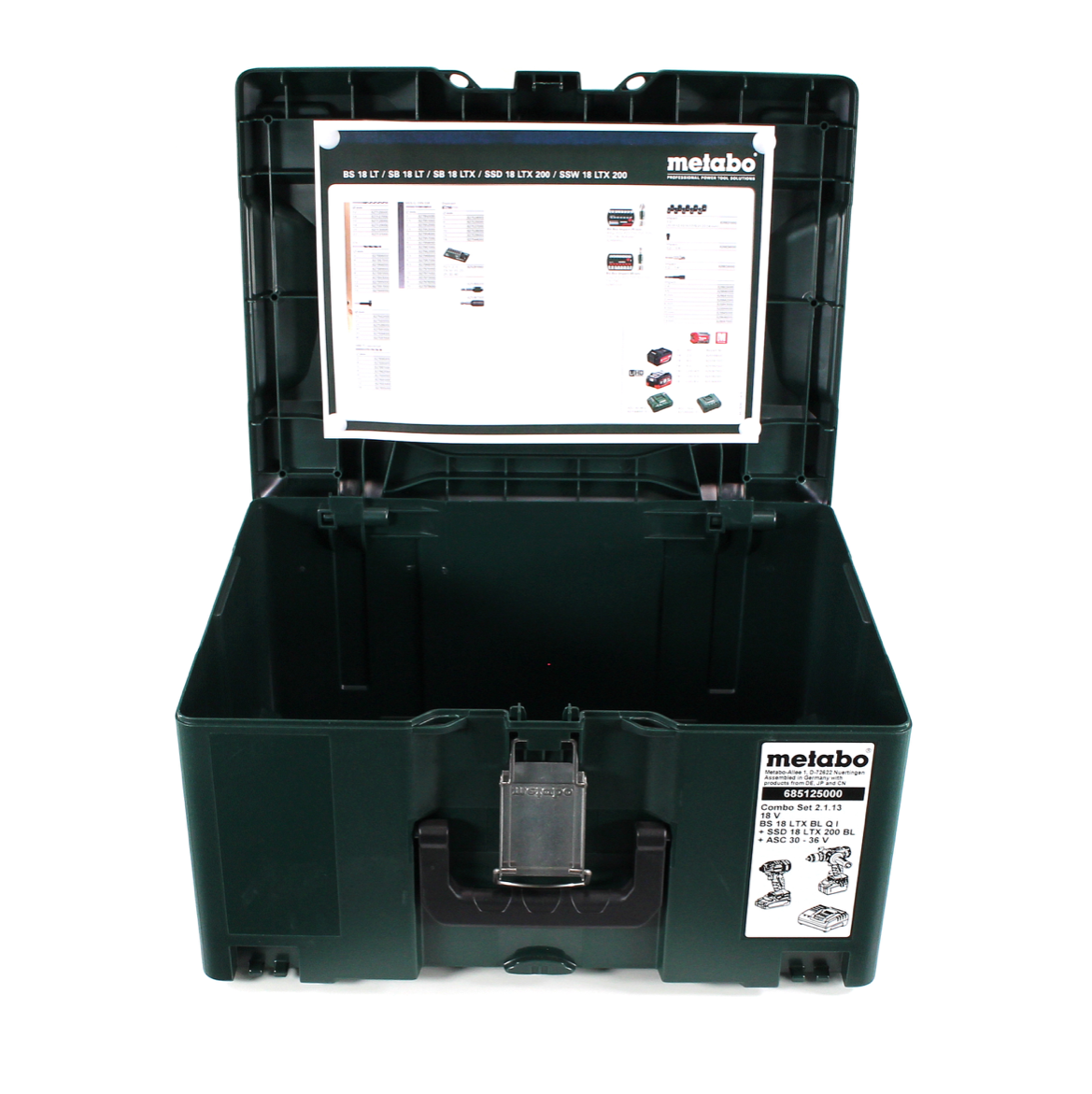 Valise Metabo MetaLoc III (626432000) + insert universel