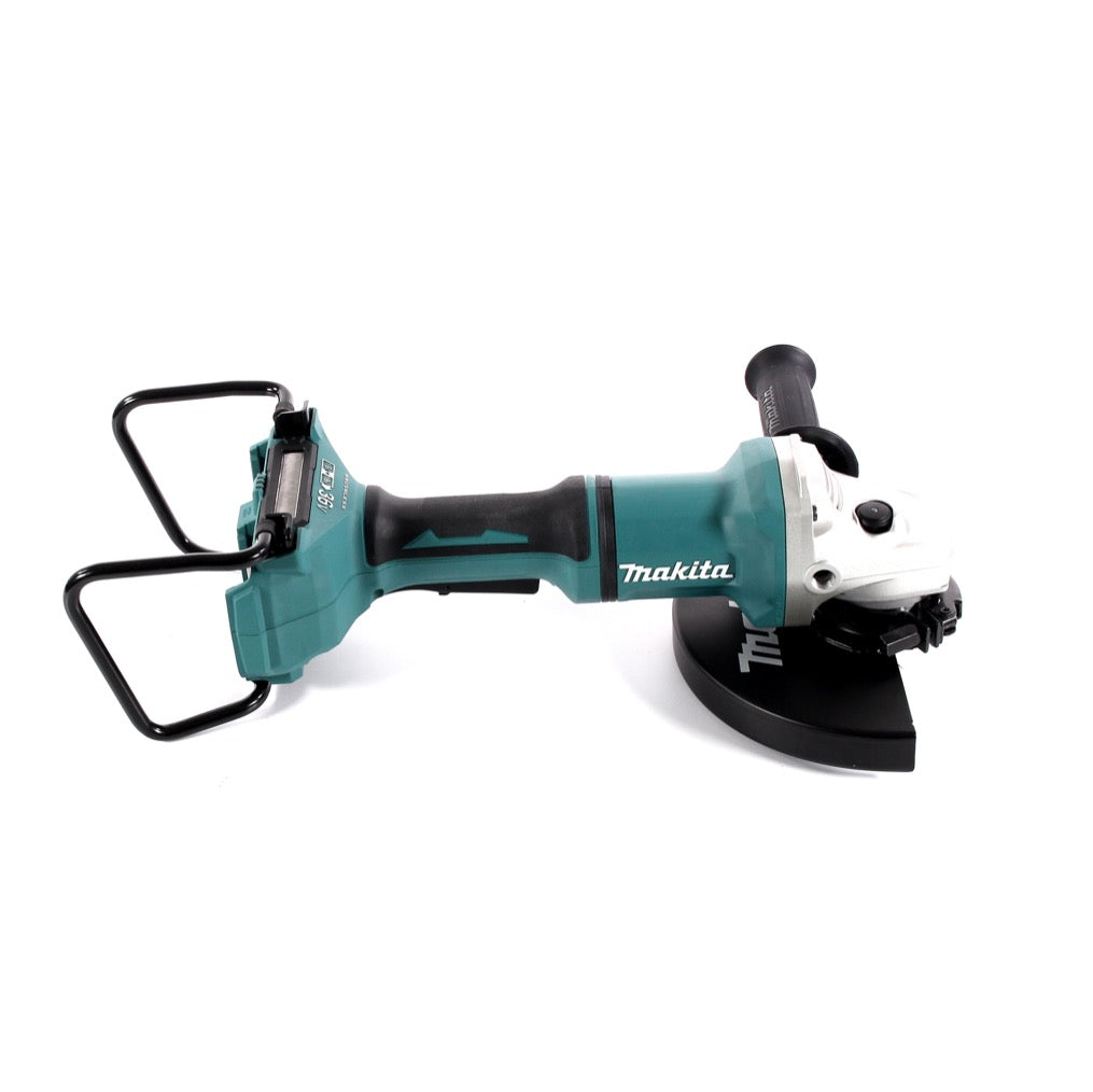 Makita DGA 900 ZK Akku Winkelschleifer 36 V ( 2x 18 V ) 230 mm  Brushless Solo + Koffer - ohne Akku, ohne Ladegerät