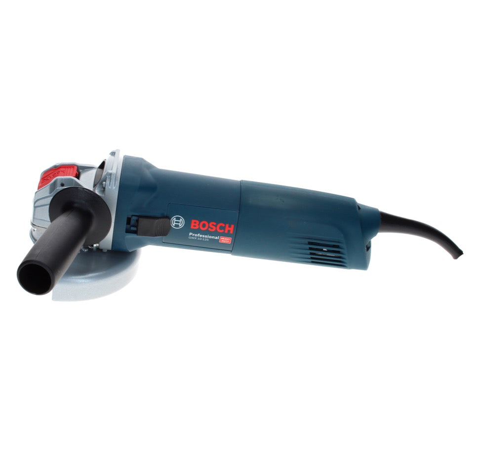 Bosch GWX 10-125 Professional Winkelschleifer 1000 W 125 mm X-Lock + Fächerschleifscheibe X571 K80 + Fächerschleifscheibe X571 K40