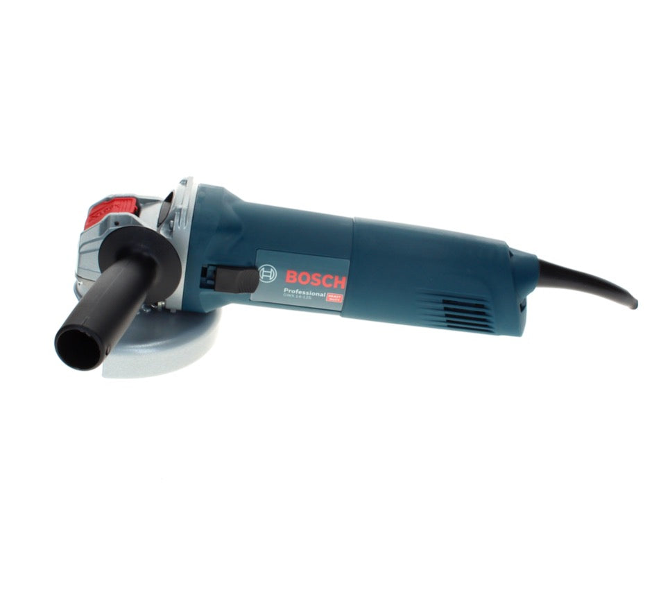 Bosch GWX 14-125 Professional Meuleuse d'angle 125 mm  X-LOCK, 1400 W + 1x Disque à lamelles X571 K40 + 1x Disque à lamelles X571 K80